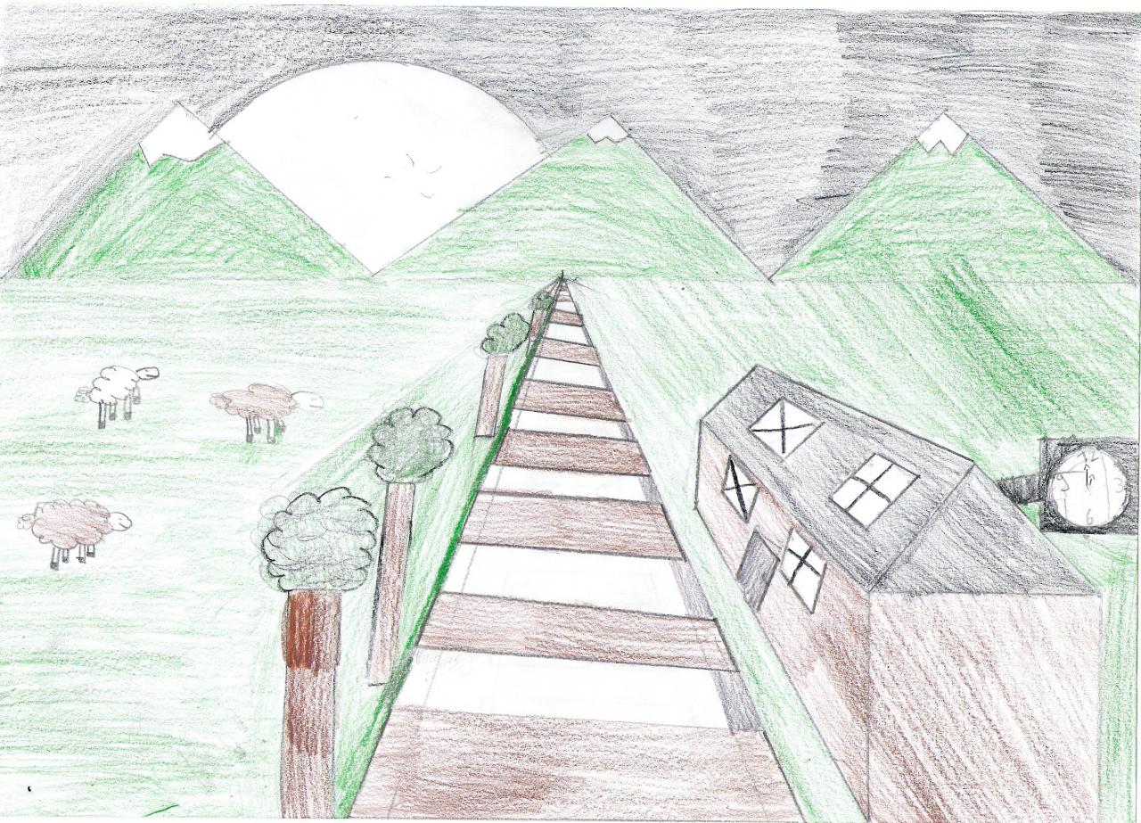 3ème dessin voie ferrée