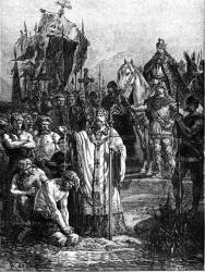 Un bapteme saxon