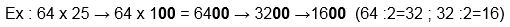 multiplier par 100